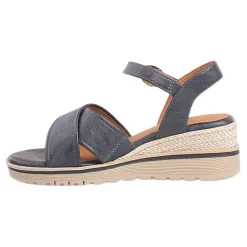 Jana Sandals<Ladies Wedge Sandals - 28777-44 - Navy
