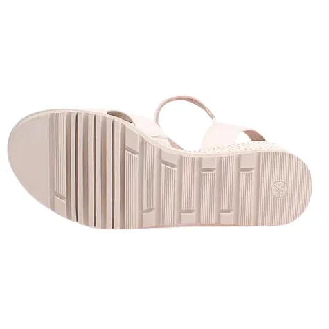Jana Sandals<Ladies Wedge Sandals - 28777-44 - Beige