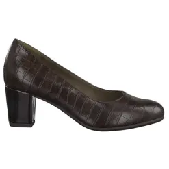 Jana Heels<Pumps - 22469-25 - Brown Croc