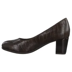 Jana Heels<Pumps - 22469-25 - Brown Croc
