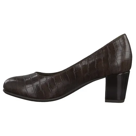 Jana Heels<Pumps - 22469-25 - Brown Croc