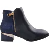 Kate Appleby Boots<Block Heeled Ankle Boots - Forfar - Navy Sparkle