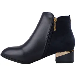 Kate Appleby Boots<Block Heeled Ankle Boots - Forfar - Navy Sparkle