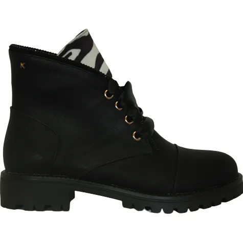 Kate Appleby Boots<Ankle Boots - Durham - Black Zebra