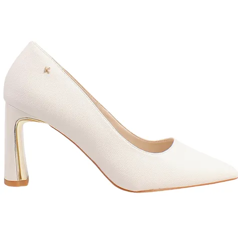 Kate Appleby Heels<Block Heeled Shoes - Fowlmere - Off White