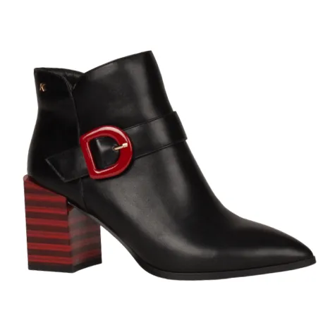 Kate Appleby Boots<Block Heeled Ankle Boots - Methven - Navy Suede