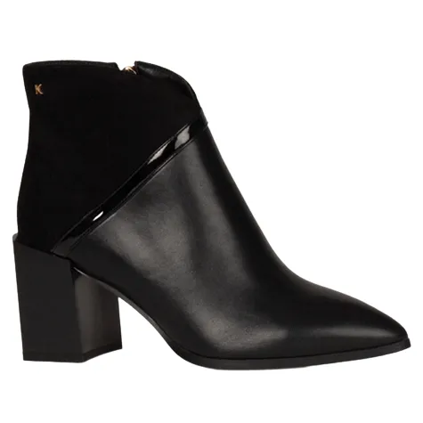 Kate Appleby Boots<Block Heeled Ankle Boots - Methven - Black Suede