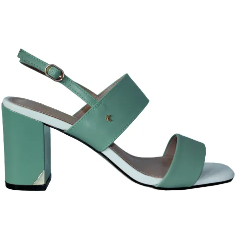 Kate Appleby Heels<Block Heeled Sandals - Braintree - Green