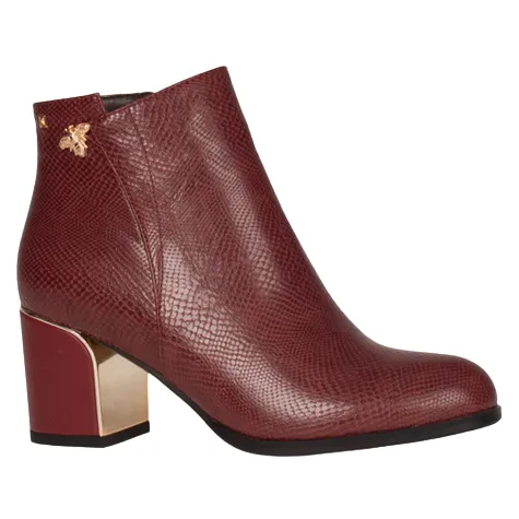 Kate Appleby Boots<Block Heeled Ankle Boots - Dalston - Tan