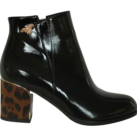 Kate Appleby Boots<Block Heeled Ankle Boots - Dalston - Beige Snake