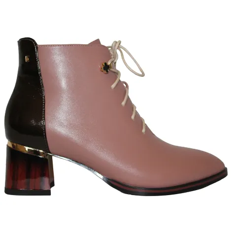 Kate Appleby Boots<Block Heeled Ankle Boots - Alness - Navy/Sapphire