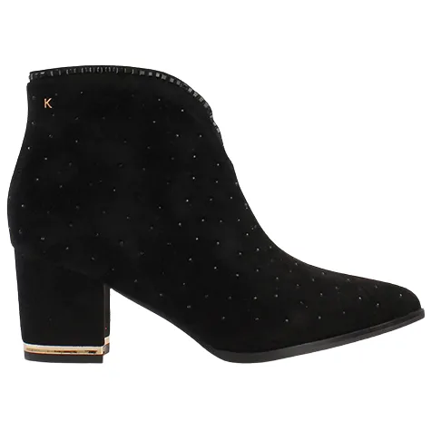 Kate Appleby Boots<Block Heeled Ankle Boots - Forfar - Black Sparkle