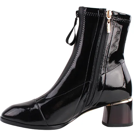 Kate Appleby Boots<Block Heeled Knee Boots - Edgware - Black Suede
