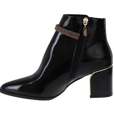 Kate Appleby Boots<Block Heeled Ankle Boots - Llminster - Navy Suede