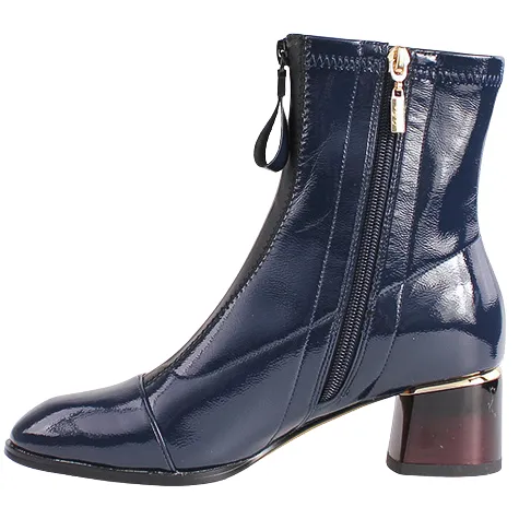Kate Appleby Heels<Block Heeled Loafers - Ongar - Green Velvet