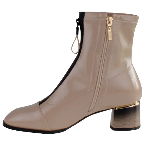 Kate Appleby Boots<Block Heeled Ankle Boots - Greenhill - Navy Patent