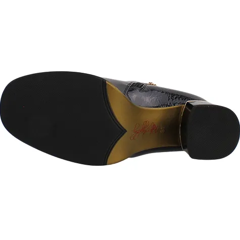 Kate Appleby Heels<Block Heeled Loafers - Ongar - Green Velvet