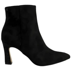 Kate Appleby Boots<Dressy Heeled Ankle Boots - Newmills - Black Suede
