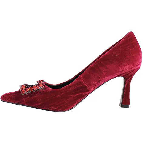 Kate Appleby Heels<Dressy Heeled Pumps - Tawtan - Red Velvet