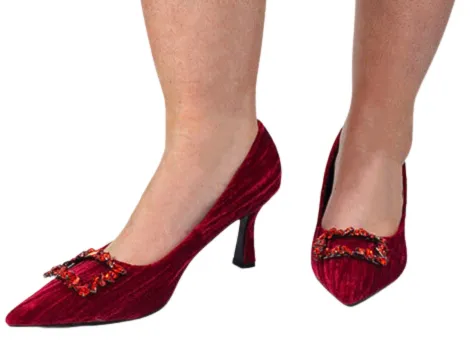 Kate Appleby Heels<Dressy Heeled Pumps - Tawtan - Red Velvet