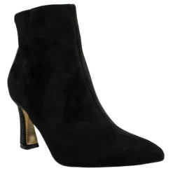 Kate Appleby Boots<Dressy Heeled Ankle Boots - Newmills - Black Suede