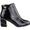 Kate Appleby Boots<Ladies Ankle Boots - Leyburn - Black Patent