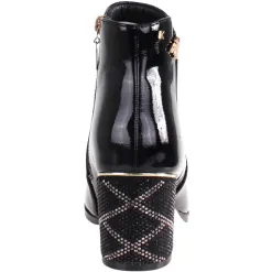 Kate Appleby Boots<Ladies Ankle Boots - Leyburn - Black Patent