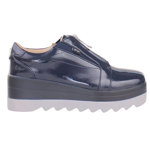 Kate Appleby Shoes<Ladies Platform Shoes - Launton - Navy