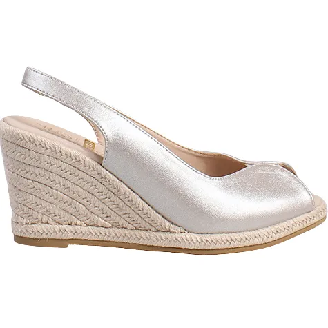 Kate Appleby Sandals<Ladies Wedge Sandals - Tregele - Silver