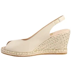 Kate Appleby Sandals<Ladies Wedge Sandals - Tregele - Cream