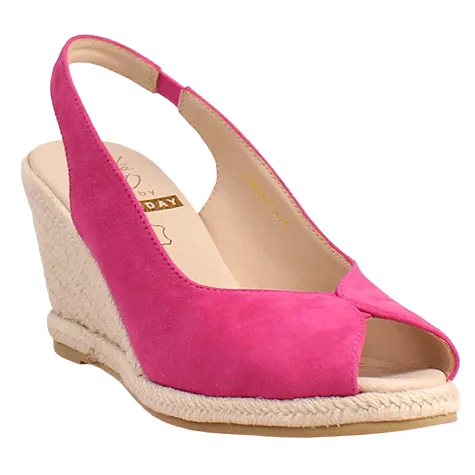 Kate Appleby Sandals<Ladies Wedge Sandals - Tregele - Fuchsia
