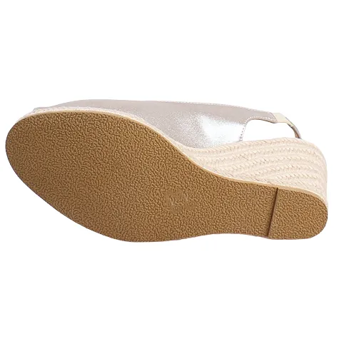 Kate Appleby Sandals<Ladies Wedge Sandals - Tregele - Silver