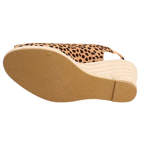 Kate Appleby Sandals<Ladies Wedge Sandals - Tregele - Leopard