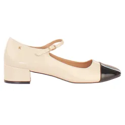 Kate Appleby Shoes<Mary Jane Pumps - Waterstock - Nude / Black Patent