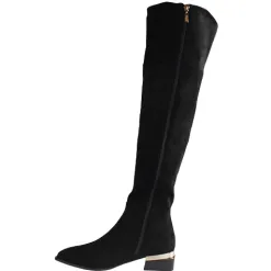 Kate Appleby Boots<Over The Knee Boots - Gosport - Black Suede