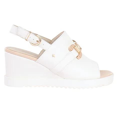 Kate Appleby Sandals<Wedge Sandals - Fritwell - White
