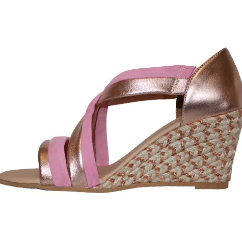 Kate Appleby Sandals<Wedge Sandals - Lerwick - Pink/ Gold
