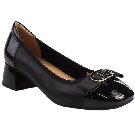 Loretta Vitale Heels<Block Heeled Pumps - W5308 - Beige