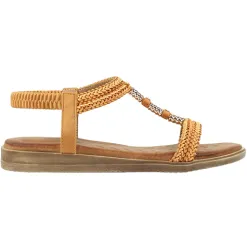 Lunar Sandals<Flat Sandals - Portofino - Camel