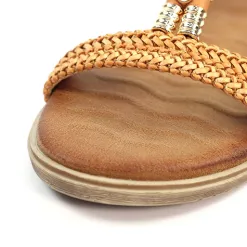 Lunar Sandals<Flat Sandals - Portofino - Camel