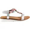 Lunar Sandals<Flat Sandals - Tempo - Silver