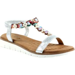 Lunar Sandals<Flat Sandals - Tempo - Silver