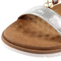 Lunar Sandals<Flat Sandals - Tempo - Silver