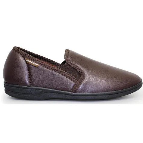 Lunar Slippers<Goodyear Slippers - Trent - Brown