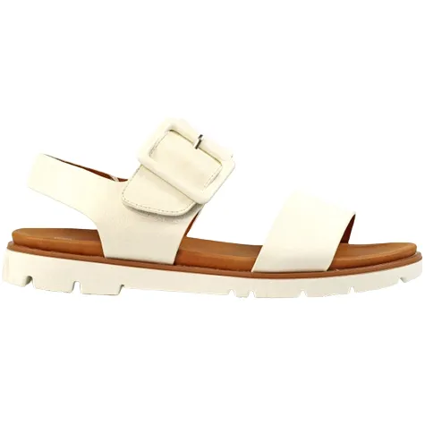 Lunar Sandals<Ladies Flat Sandals - Cher - White