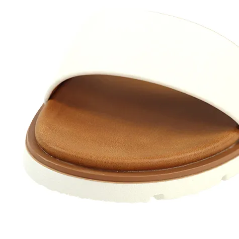 Lunar Sandals<Ladies Flat Sandals - Cher - White