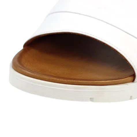 Lunar Sandals<Ladies Flat Sandals - Samantha - White