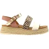 Lunar Sandals<Ladies Flatform Sandals - Summer - White