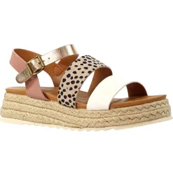 Lunar Sandals<Ladies Flatform Sandals - Summer - White
