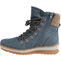 Lunar Boots<Ladies Laced Boots - Sycamore - Blue